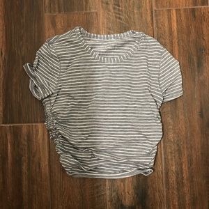 Lululemon ruched crop top size 4